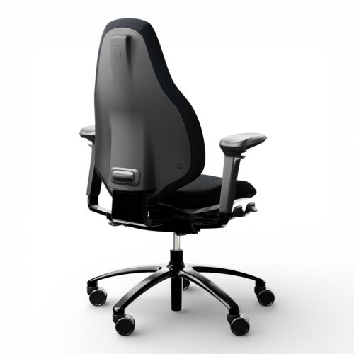 RH Mereo 220 bureaustoel, actiemodel, zwart