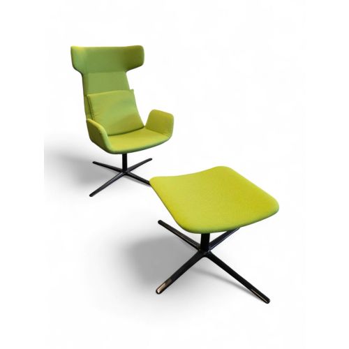 Flexi Lounge fauteuil met kanteling, groen