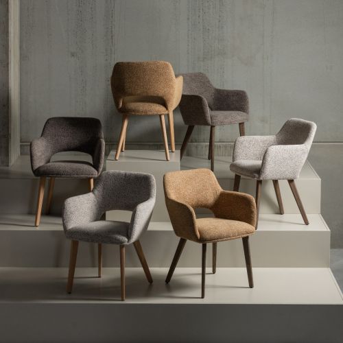 WOOOD Murat stoel, geweven stof