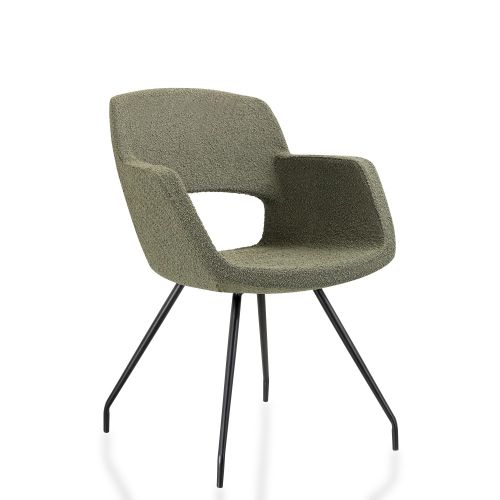 Nova vergaderstoel, bouclé