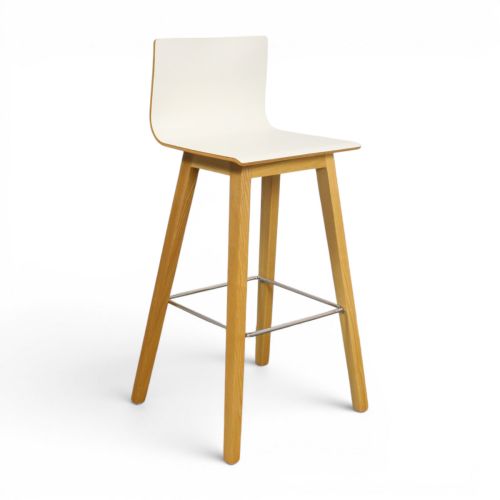 Bejot Orte Wood barkruk, eiken-wit
