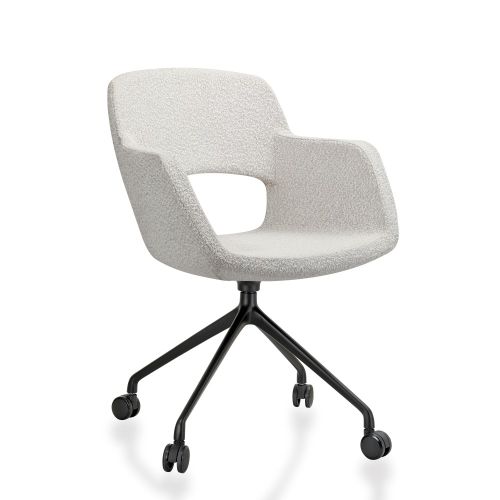 Nova vergaderstoel, bouclé