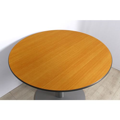 Pro-office poef, grijs kunstleder