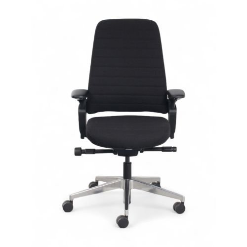 Custom Dynamic NPR bureaustoel, zwart-chrome