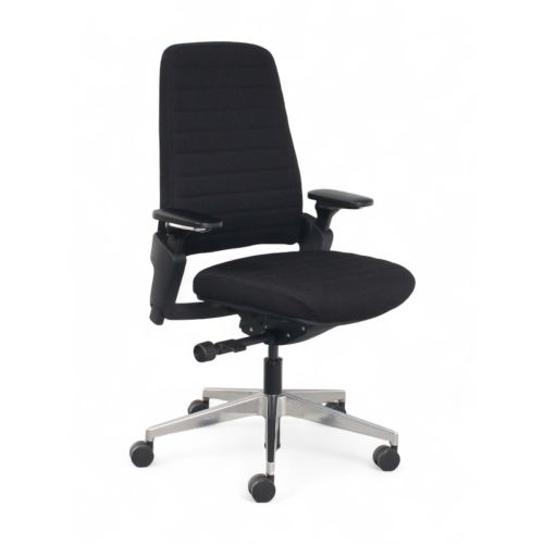 Custom Dynamic NPR bureaustoel, zwart-chrome