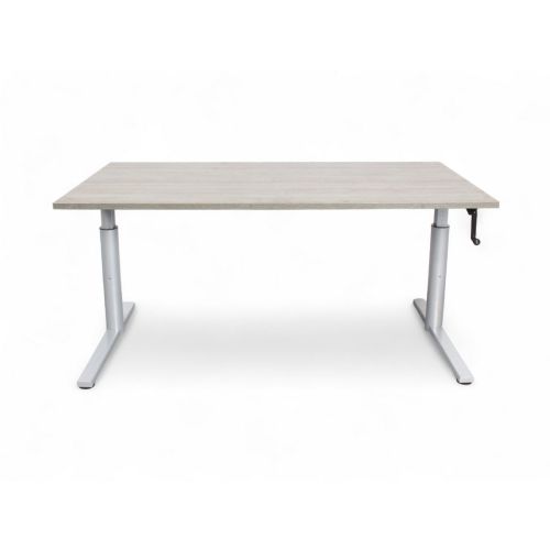 Gispen TM slingerbureau, 160x80 cm, nieuw blad naar keuze