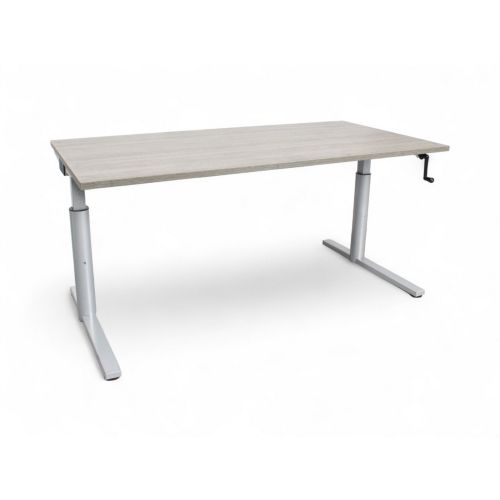 Gispen TM slingerbureau, 160x80 cm, nieuw blad naar keuze