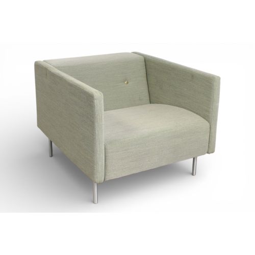 Moooi bottoni fauteuil, licht groen
