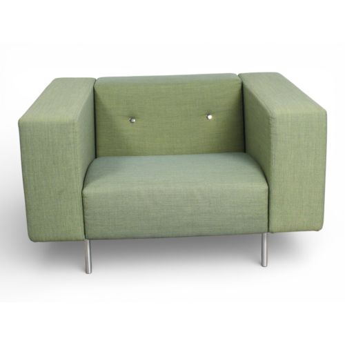 Moooi bottoni fauteuil, groen