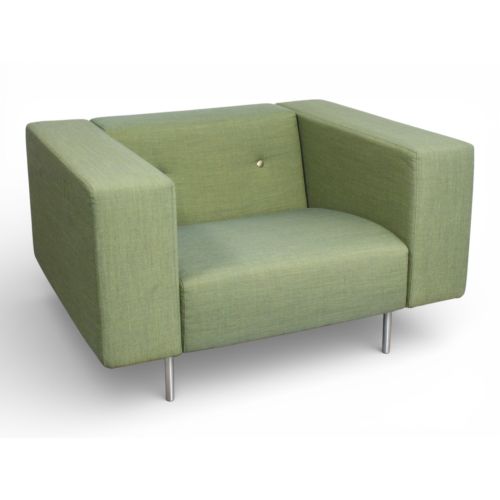 Moooi bottoni fauteuil, groen