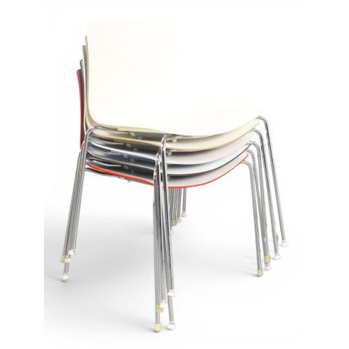 Arper Catifa 46 vergaderstoel, wit