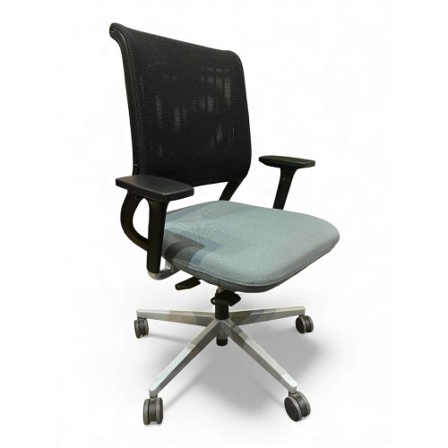 Sedus Netwin, licht grijs, zwart