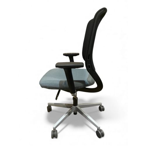 Sedus Netwin, licht grijs, zwart