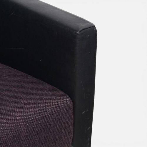 Montis Impala fauteuil, leder-stof combinatie