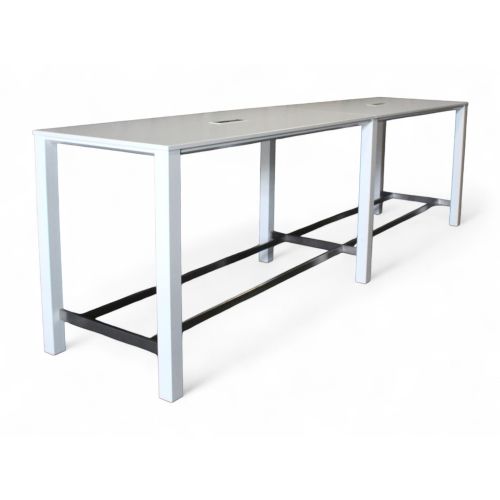 Sedus "Temptation High Desk" hoge spreektafel, 360x80x105 cm, wit