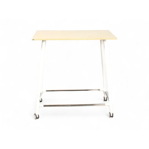 Sedus verrijdbare lab high desk, 100x60cm, lindberg eiken/wit