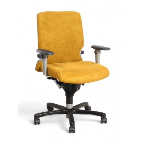 Haworth Comforto 77 bureaustoel, geel