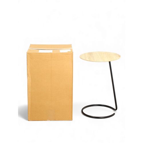 Orangebox Lapwing-H tafel, eiken, Ø48cm