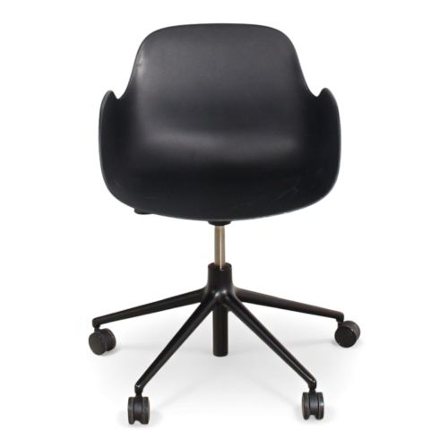 Normann Copenhagen Form Armchair Swivel 5W, zwart