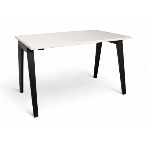 Steelcase B-Free tafel, 120x80cm, grijs-zwart
