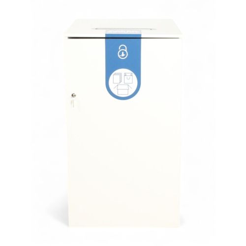 Herena papierbak, 65x80x114cm, met slot