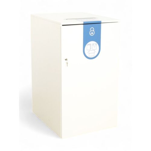 Herena papierbak, 65x80x114cm, met slot