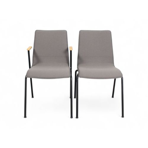 Set Rim Sitty stoelen, grijs