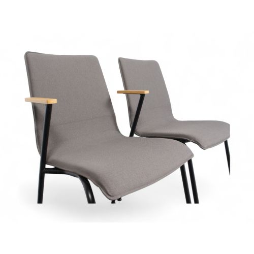 Set Rim Sitty stoelen, grijs