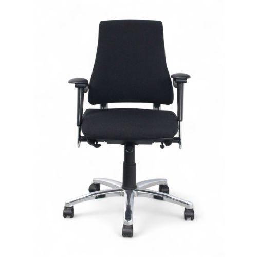 BMA Axia Office bureaustoel, zwart-chrome