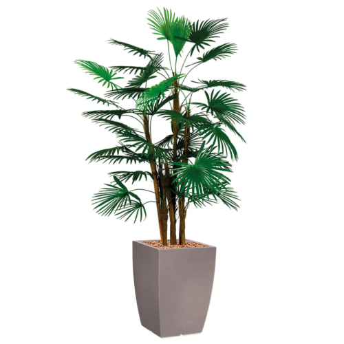Rhapis Palm kunstplant, H150cm