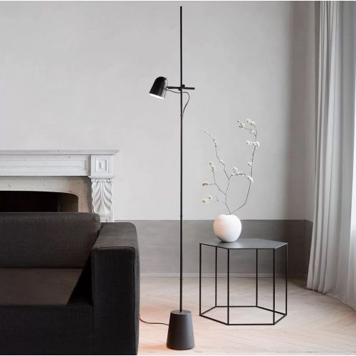 Luceplan Counterbalance vloerlamp, zwart 