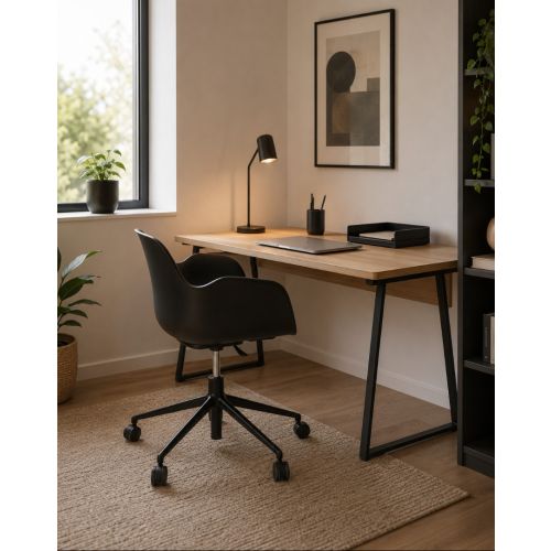 Normann Copenhagen Form Armchair Swivel 5W, zwart