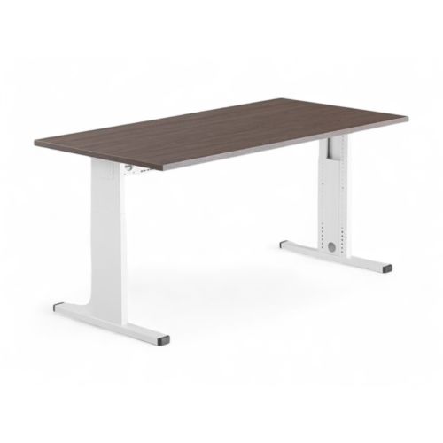 Swan Aperta bureau, 160x80 cm, wit-nieuw blad naar keuze