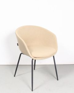 Tova kuipstoel, Beige