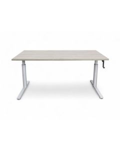 Gispen TM slingerbureau, 160x80 cm, nieuw blad naar keuze