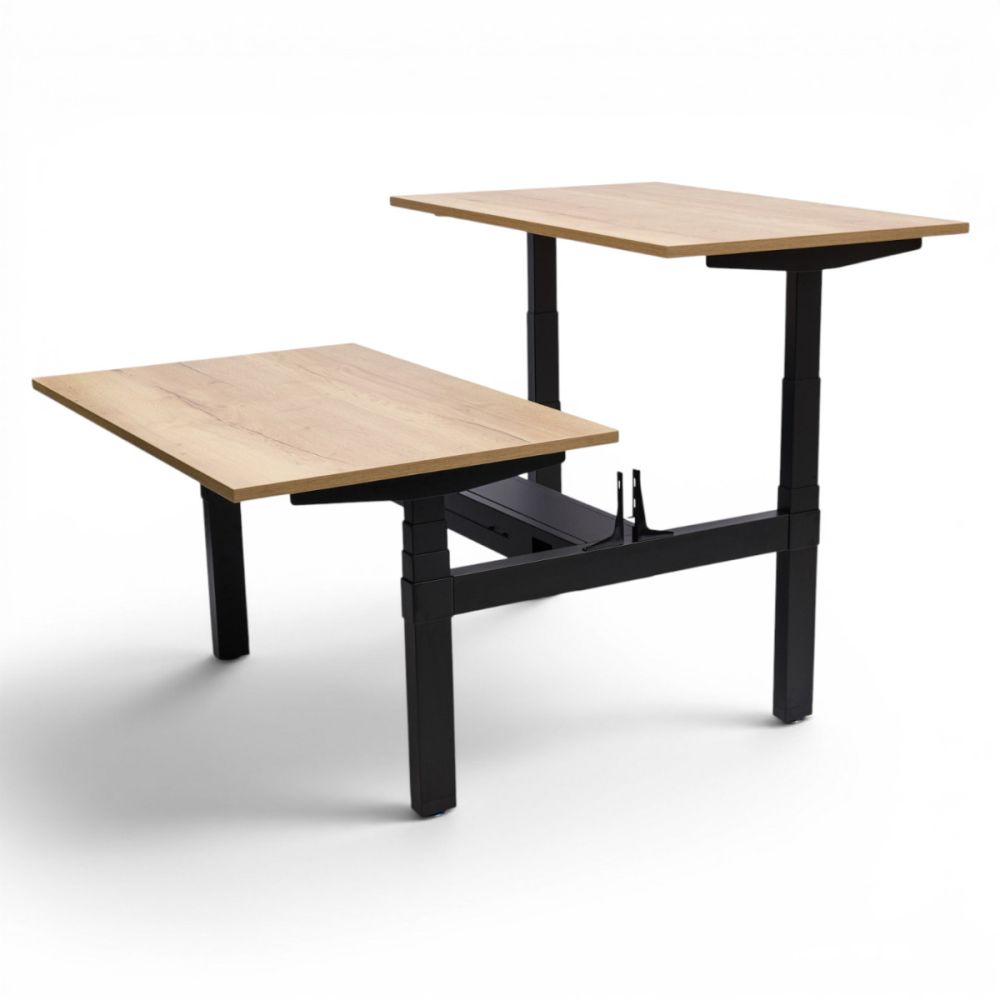vdm. UPro elektrisch zit/sta duo bureau, 120x80cm