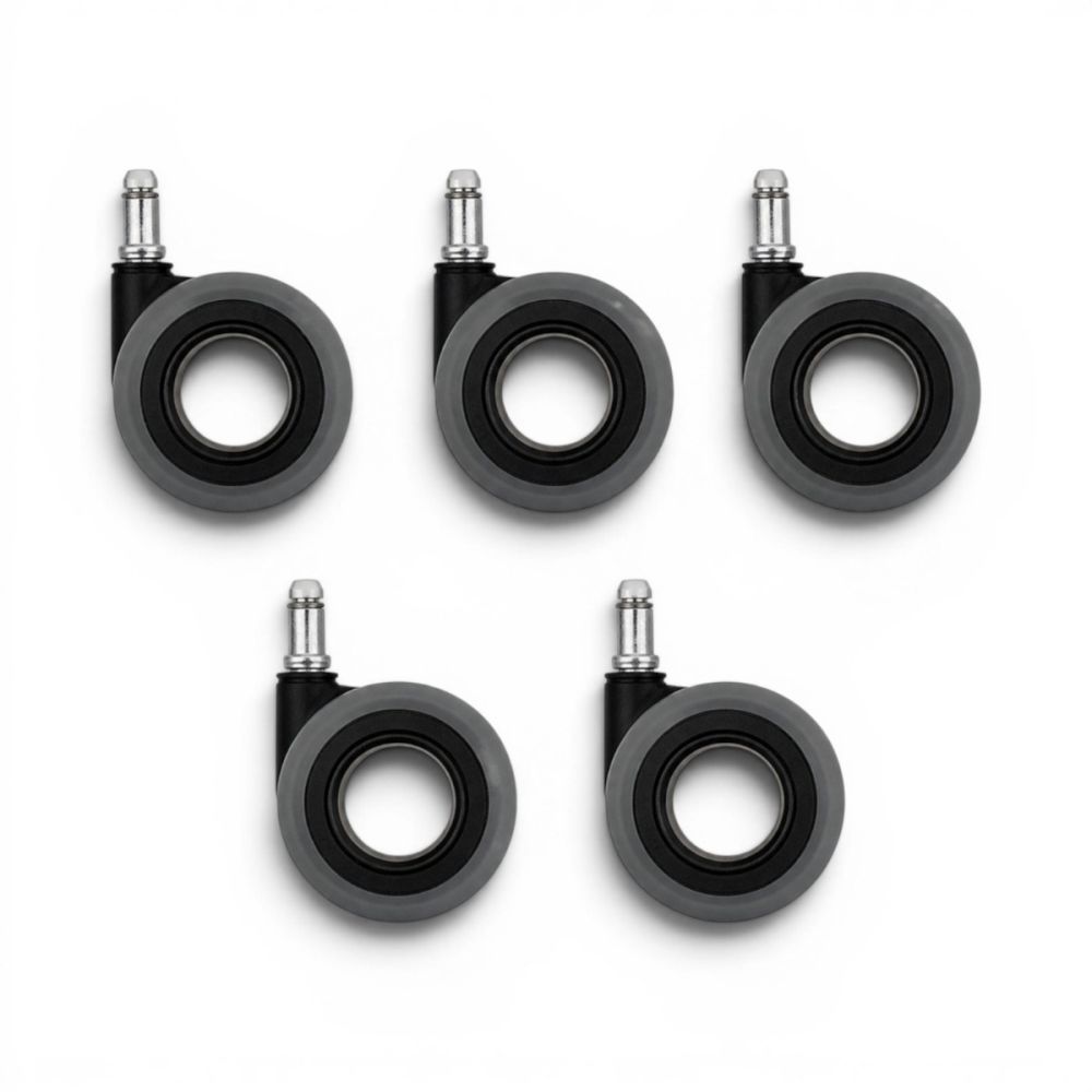 Set (5st) zachte design wielen, 65mm