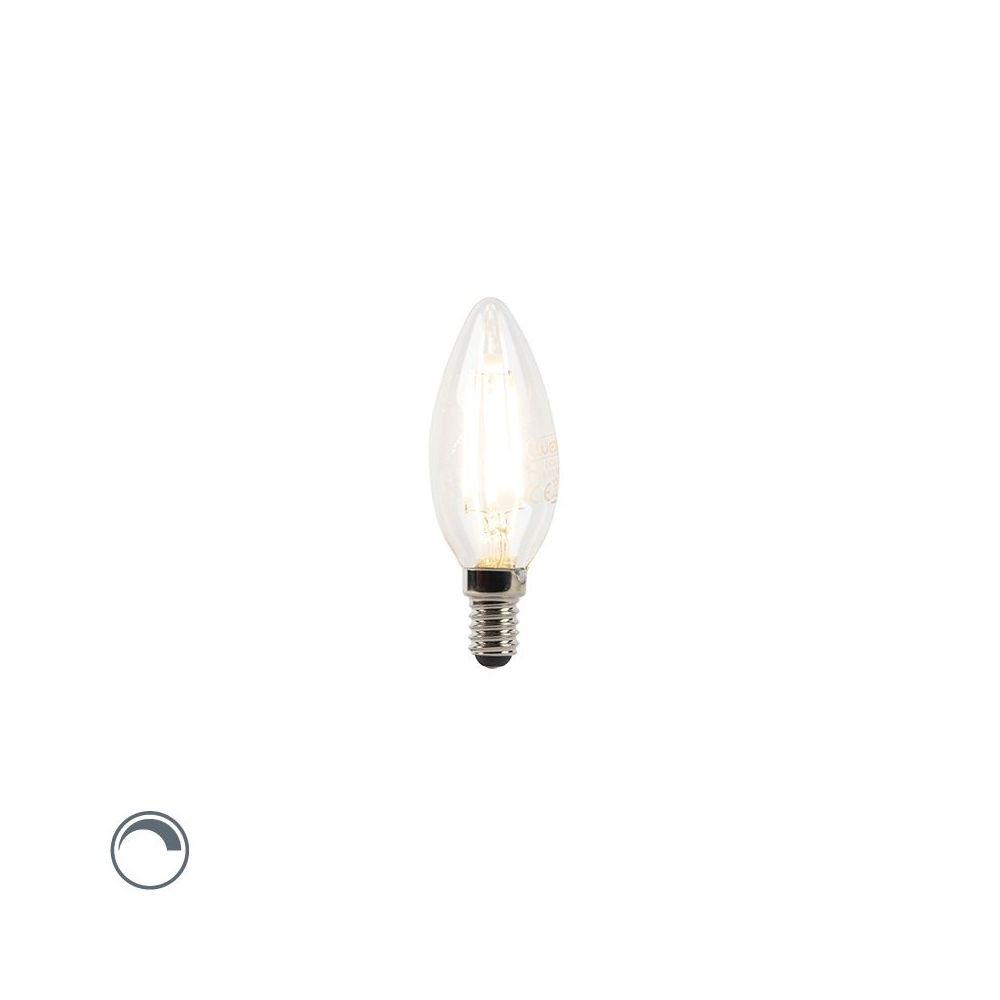 E14 LED lamp, B35, 3W, 240 lumen, 2700K