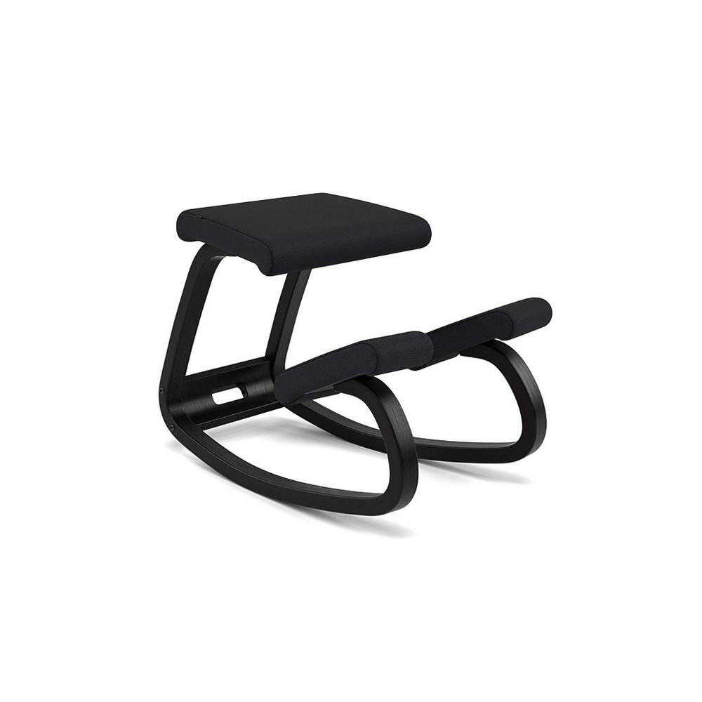 Varier Variable, kniestoel, zwart