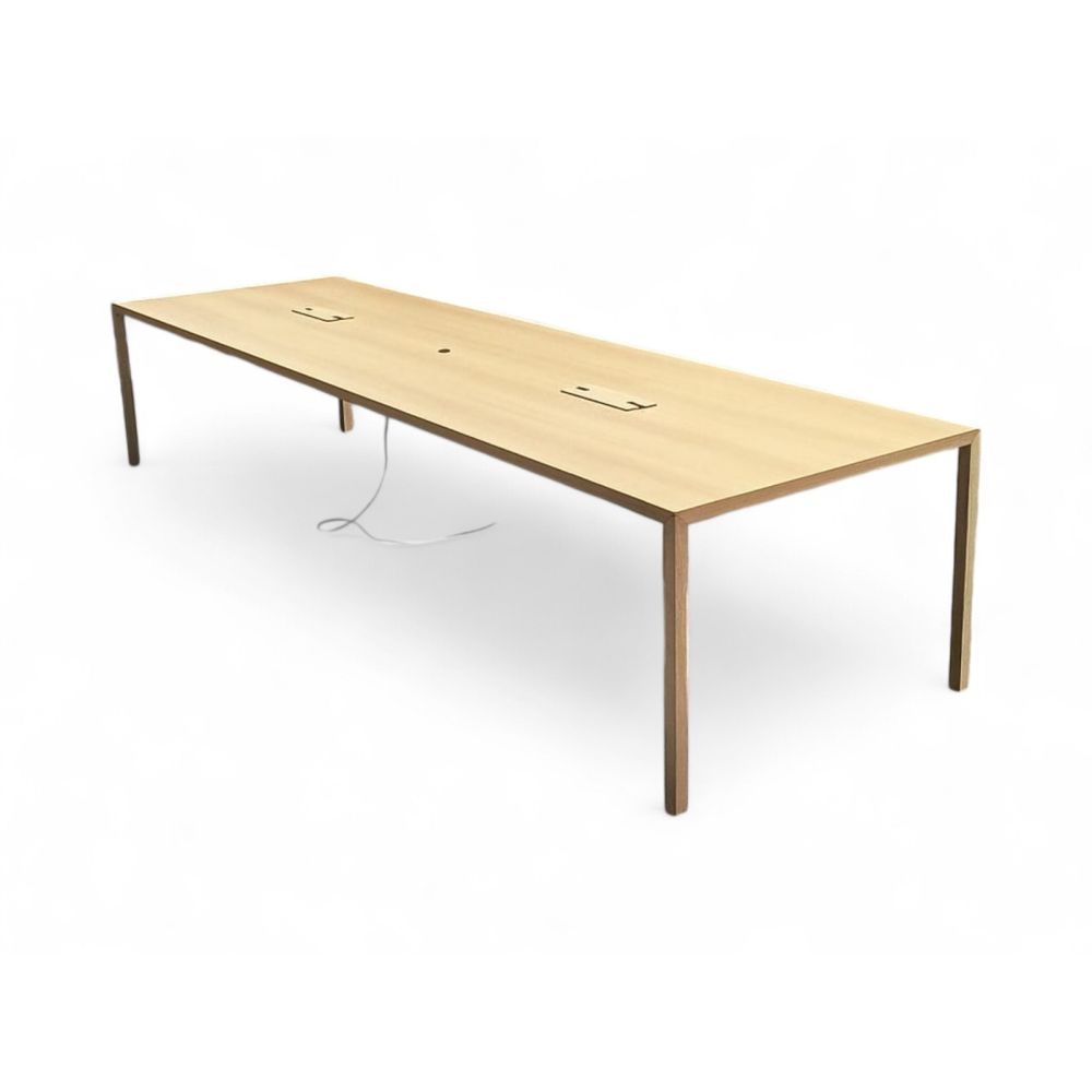 Arco Slim tafel 360x105 cm, fineer naturel