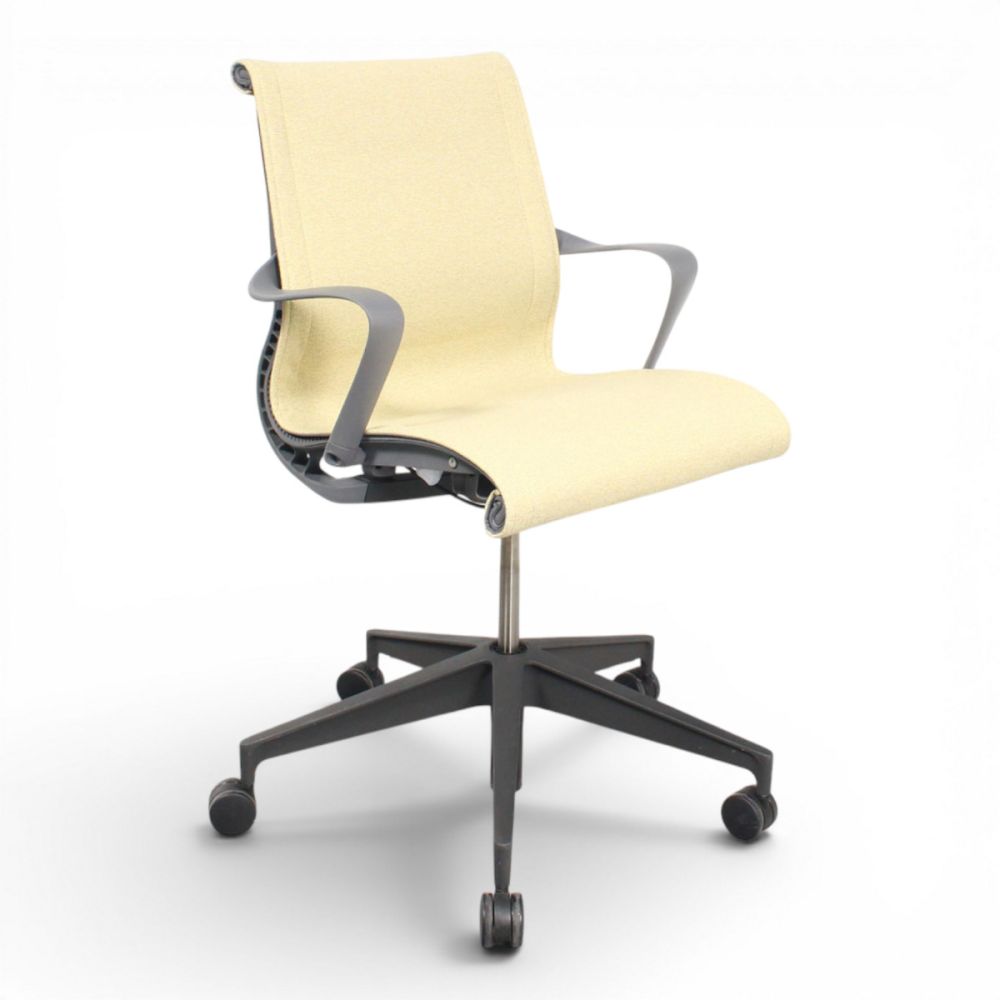 Herman Miller Setu vergaderstoel, beige-graphite