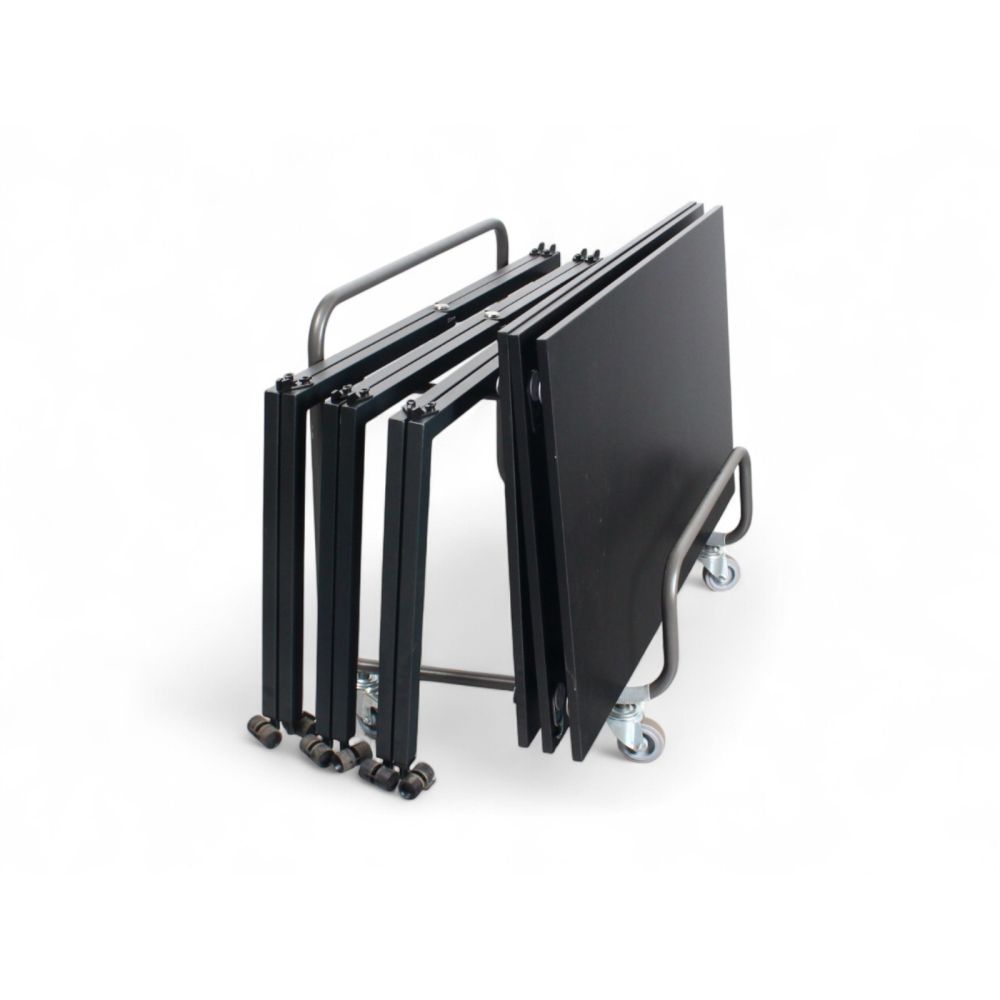 Sellex FAST tafel set, 140x80cm, zwart