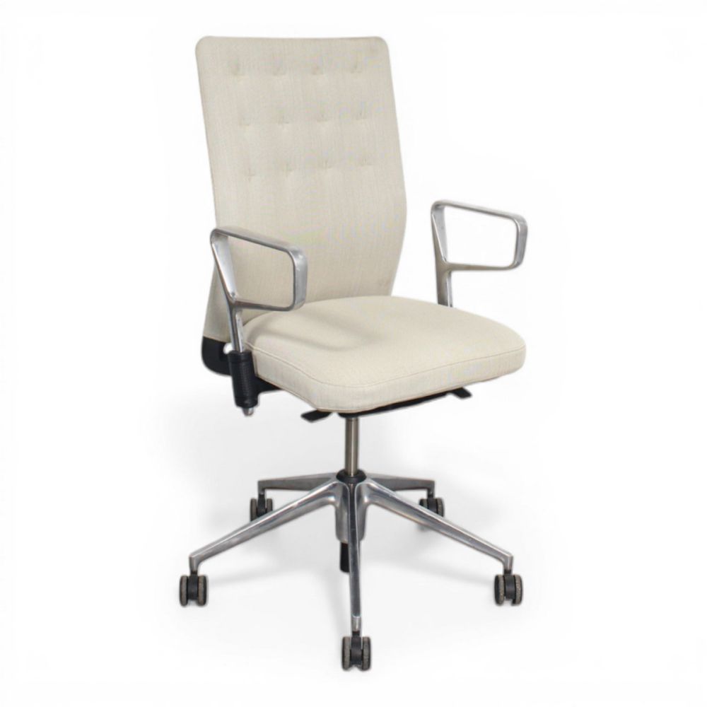 Vitra ID Trim bureaustoel, zand-chrome