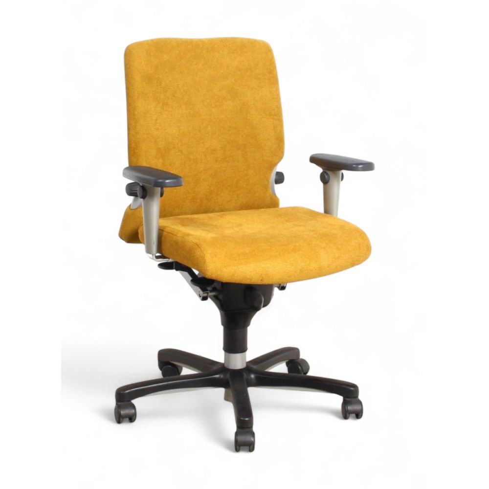 Haworth Comforto 77 bureaustoel, geel