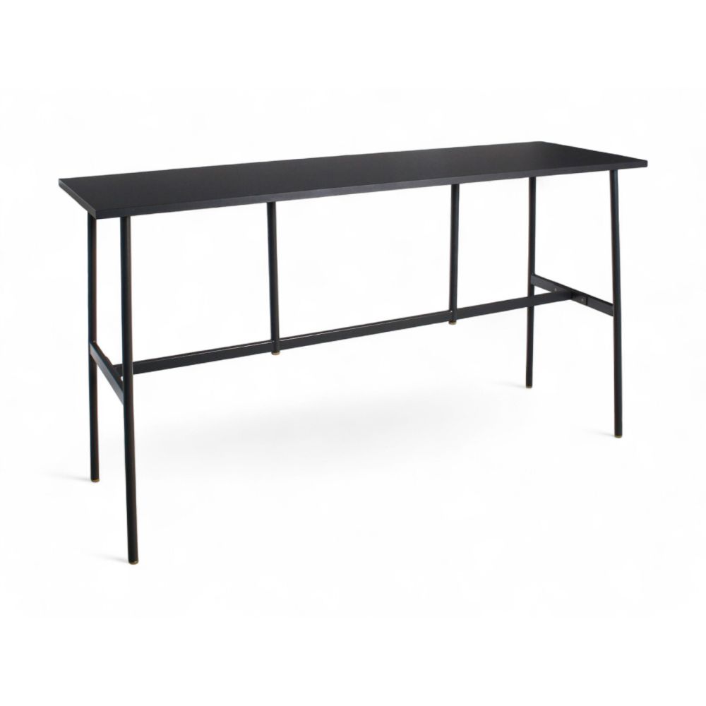 Normann Copenhagen Union Bar Table, 105 hoog, 190x60cm, zwart