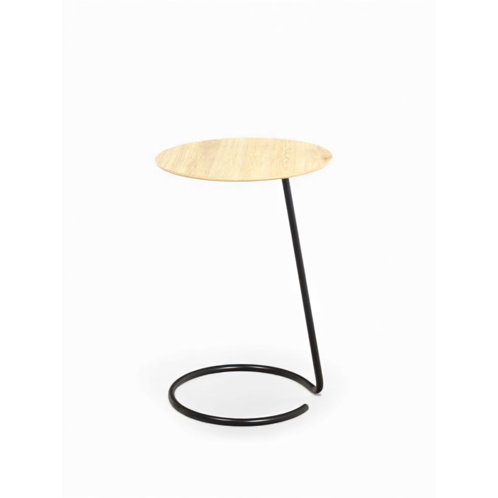 Orangebox Lapwing-H tafel, eiken, Ø48cm