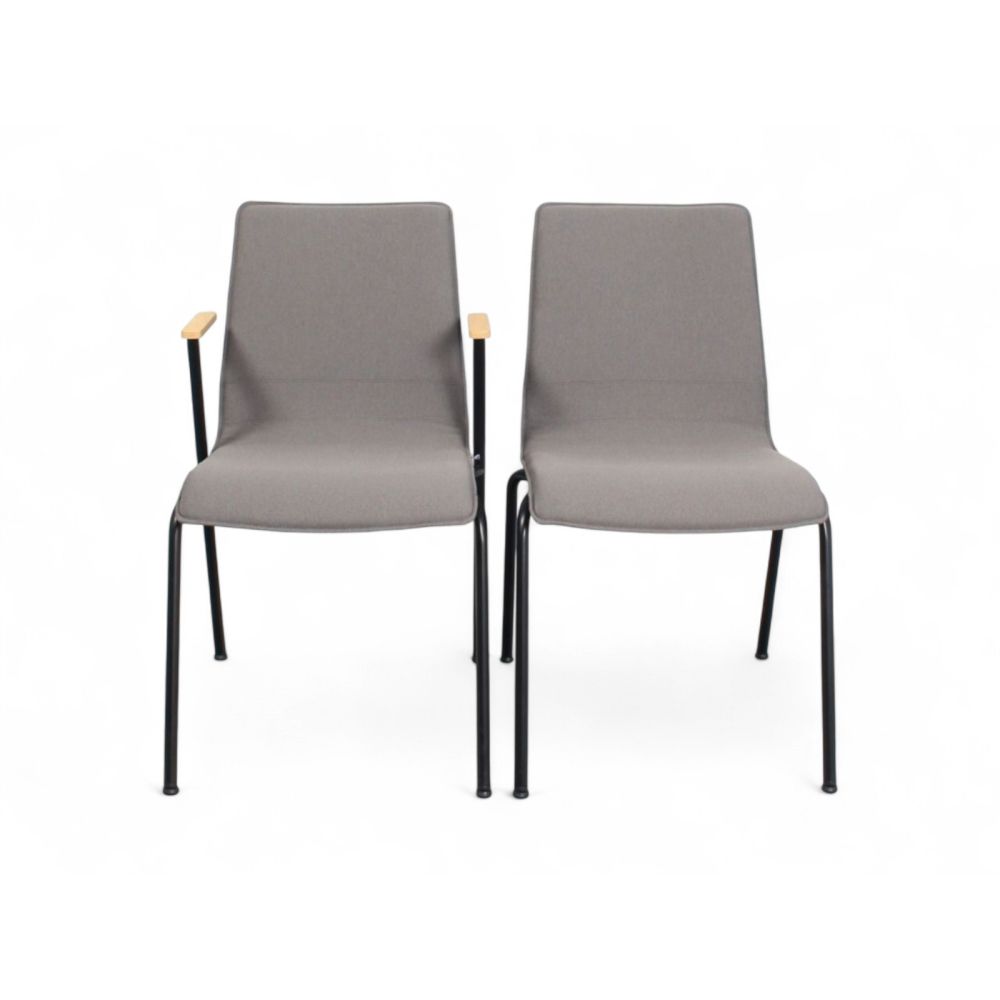Set Rim Sitty stoelen, grijs
