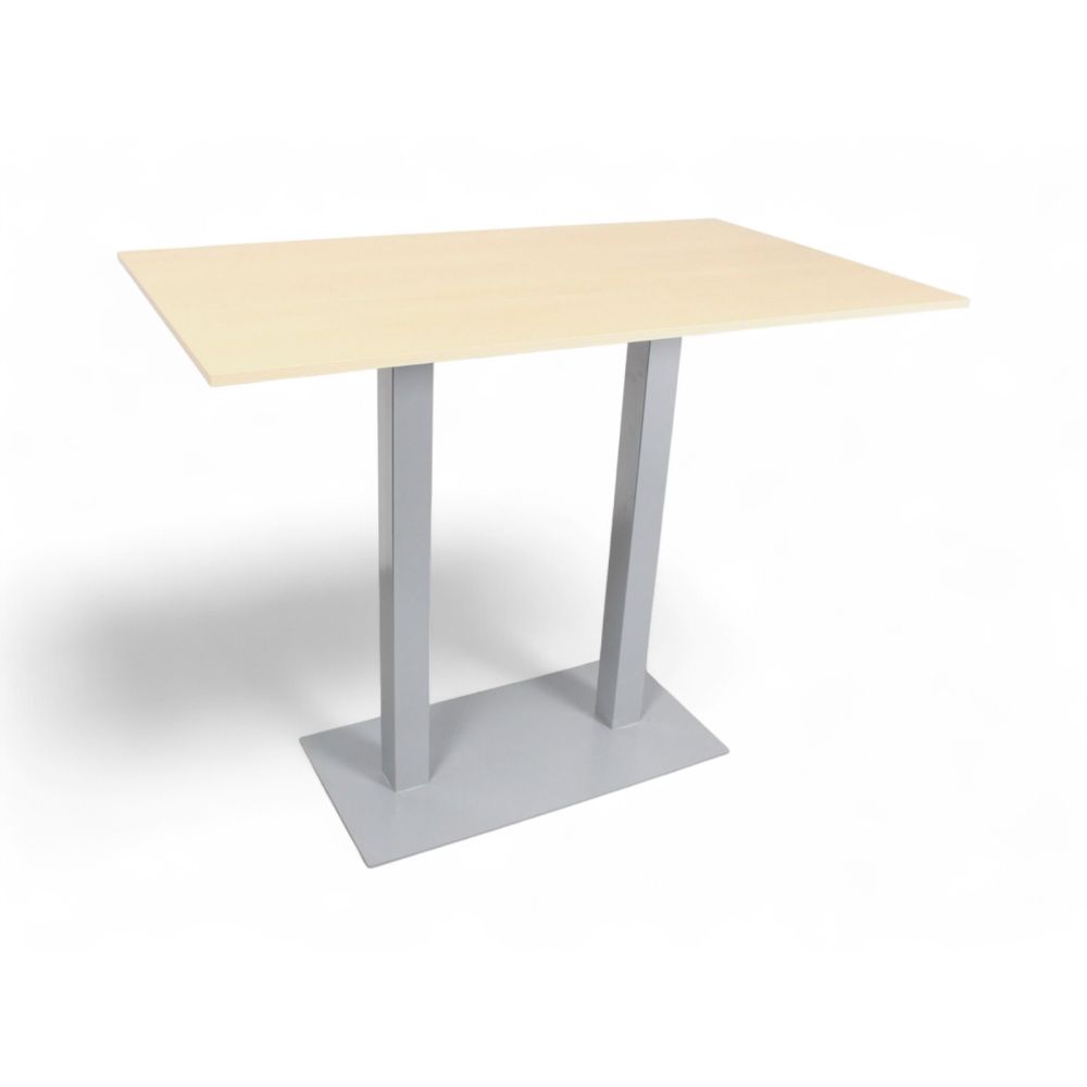 Vepa T60VH bartafel, 140x80x110 cm, alu-licht eiken