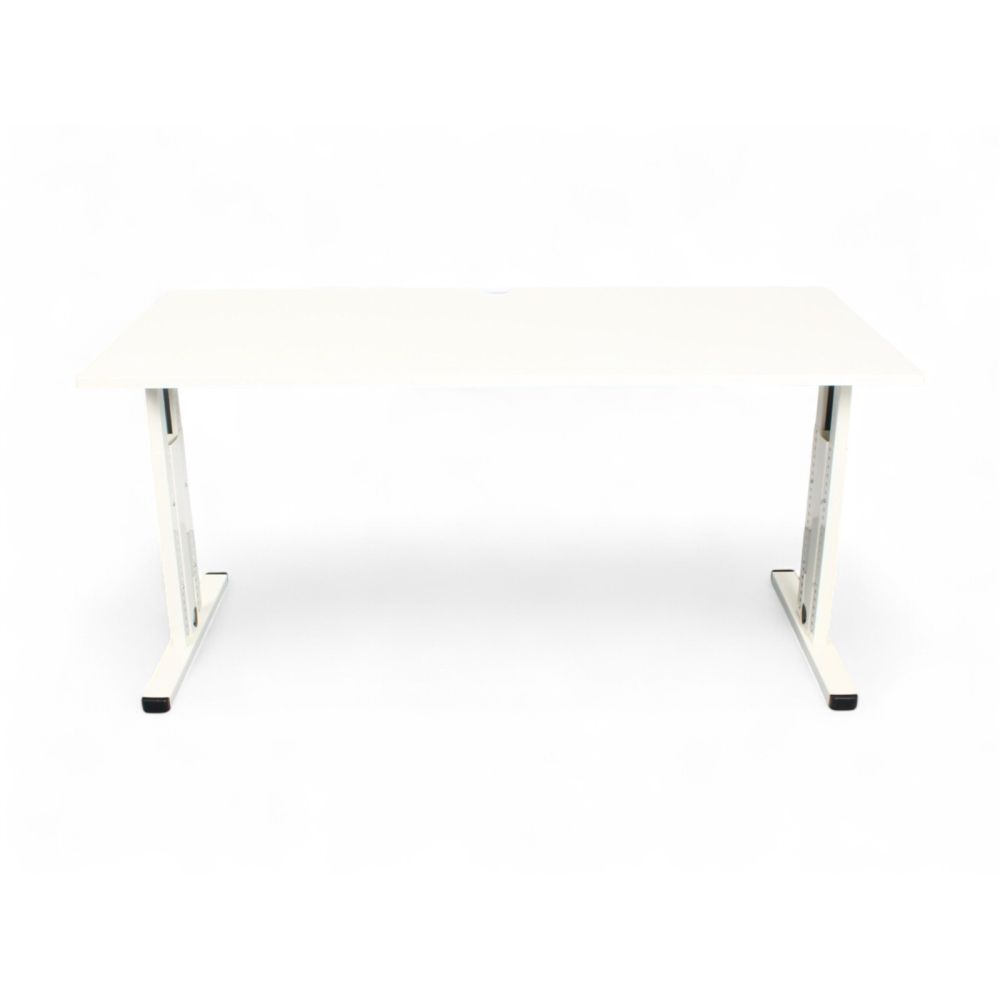 Swan Aperta bureau, 160x80 cm, wit-nieuw blad naar keuze