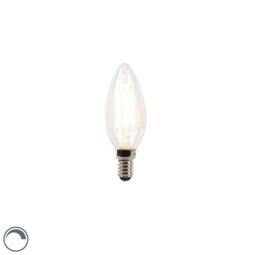 E14 LED lamp, B35, 3W, 240 lumen, 2700K